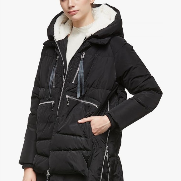 Orolay Amazon Thickened Down Jacket Women’s Small in Black - Picture 5 of 8